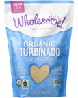 Wholesome Sweeteners Organic Turbinado Raw Cane Sugar, 24 Ounce