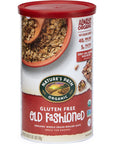 Natures Path Organic Gluten Free Old Fashioned Oats 18 Ounce