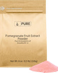 Pure Original Ingredients Pomegranate Fruit Extract Powder 8 oz Always Pure Unsweetened Smoothie MixIn