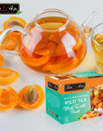 Tea4U Peach Iced Tea Cold Brewed 10 Tea Bags