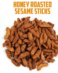 Sesame Sticks Honey Roast Flavor  Delicious and Fresh Sesame Sticks Snacks with the Perfect Mix of Sweet and Salty Flavor for Midday Snacking Office OnTheGo Indulgence 2LB