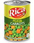 RICA PEAS AND CARROTS Can 15 Oz Pack of 12