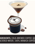 Java House Cold Brew Espresso Martini Mix Ready to Use Liquid Coffee Concentrate Pods  135 Fluid Ounces Each Pack of 6 makes 12 cocktails