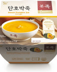 BONJUK Sweet Pumpkin JukPorridge Bowl  Korean soup stew Kfood Hearty Breakfast Oat Meal  95oz270g bowl type