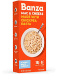 Banza Mac and Cheese Variety Pack  High Protein Gluten Free and Lower Carb Protein Mac and Cheese  55oz Pack of 6