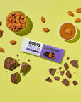 Bobos Protein Bar Variety Pack Chocolate Chip Peanut Butter 6 Bars and Double Chocolate Almond Butter 6 Bars