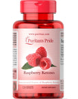 Puritan's Pride Raspberry Ketones 100 mg-120 Rapid Release Capsules