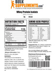 BULKSUPPLEMENTS.COM Whey Protein Isolate Powder - 100g