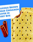 Kelloggs PopTarts Unfrosted  Toaster Pastries Breakfast for Kids 16 Count 27 oz Unfrosted Brown Sugar Cinnamon