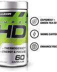 Cellucor Super HD for Men & Women - Enhance Focus and Increase Energy - Capsimax, Green Tea Extract, 160mg Caffeine & More 60 Servings