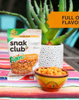 Snak Club Toasted Corn Tajin Clásico Chili  Lime Flavor Crunchy Flavorful LowCholesterol Individual Snacks 25oz Pack of 12