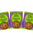 MAYA KAIMAL Organic Indian Coconut  Green Chili Everyday Chana  10oz PACK of 3  Microwaveable Ready to Eat Fully Cooked Chickpeas  Vegan Ready to Eat