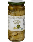 Jeffs Garden Marinated Artichoke Hearts Gluten Free  NonGMO 145 Oz Pack of 6