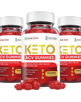 Justified Laboratories (3 Pack) Sure Slim Keto ACV Gummies 1000MG - 180 Gummys