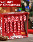 Christmas Candy Canes Classic Red and White Peppermint Flavor 36 Pack