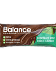 Balance Bar, Healthy Protein Snacks, Chocolate Mint Cookie Crunch, with Vitamin A, Vitamin C, and Vitamin D to Support Immune Health, 1.76 oz, Pack of Three 6-Count Boxes