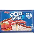 Kelloggs PopTarts Frosted Strawberry  2 CT