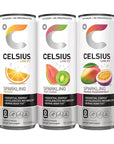 Celsius Essential Sparkling Energy Drink - 12 fl oz - 12 Pack