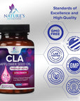 Conjugated Linoleic Acid CLA 1560mg - Extra High Potency CLA Supplement Pills - Improve Body Composition & Lean Muscle Tone, Metabolism & Energy - Nature's Safflower Capsules, Non-GMO - 60 Softgels