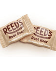 Reeds Individually Wrapped Root Beer Candy  Traditional Root Beer Hard Candy  Creamy Root Beer Flavored OldFashioned Reeds Candy Brought To You By Iconic Candy  625oz Peg Bag 1