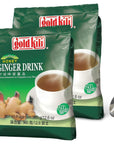 Ginger Honey Drink Gold Kili 40 Sachets Packed in 2 Bags 126 oz 2 Pack