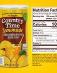 Powdered Lemonade Drink Mix CountryTime Refreshing Lemonade Mix Powder Drink with Other Natural Flavor  Packaged in Resealable Canister with Easy Measure Scoop 5lb Bucket 2 Pack Total 103lb