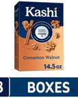 Kashi Ready To Eat Cereal Assorted Cinnamon Walnut 145oz 8ct