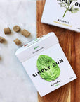 Simply Gum | Variety Pack - Peppermint, Cinnamon, Ginger, Fennel, Maple, Coffee | Synthetic Free + Aspartame Free + non GMO