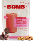 The Bomb Co Blender Bomb The OG Superfood Smoothie Mix with Chia Seeds Hemp Seeds Flax Seeds Sea Salt  Amino Acids for Gut Health Gluten Free High Fiber 10 Servings