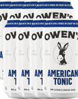 Owens Craft Mixers  American Tonic 8 Pack  Handcrafted in the USA with Premium Ingredients  Vegan  GlutenFree Soda Mocktail and Cocktail Mixer