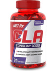 MET-Rx CLA Tonalin 1000 Supplement, Supports Weight Loss and Toning, 90 Count