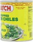 Hatch Mild Chopped Green Chile 27Ounce Pack of 3