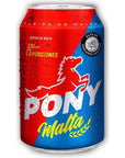 DECA EXPERTS  PONY Malta Bebida sin Alcohol  Malt Beverage NonAlcoholic Drink 330ml  1161 Fl Oz  Imported from Colombia