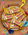 TWIX Caramel Minis Size Chocolate Cookie Bar Candy Bag, 35.6 oz, 95 pieces