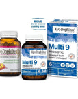 Kyolic Kyo-Dophilus Multi-9 Probiotic, For Strong Gut Health Balance and Support, 180 Count