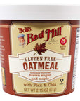 Bobs Red Mill GlutenFree Oatmeal Cup  Maple Brown Sugar 215 Ounce Pack of 3