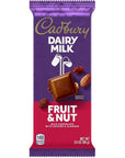 CADBURY DAIRY MILK Fruit & Nut Milk Chocolate Candy Bars, 3.5 oz (14 Count)