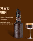 Finest Call Premium Espresso Martini Drink Mix 1 Liter Bottle 338 Fl Oz Individually Boxed