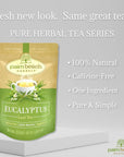 Eucalyptus Leaf Tea  Pure Herbal Tea Series by Palm Beach Herbal Tea Company 30 Tea Bags 100 Natural