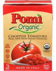 Pomi Tomatoes Chopped Organic 4 Pack 2646 Ounce Each Carton