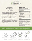 Yuzu Sencha Green Tea - Premium Quality Japanese Loose Leaf Green Tea