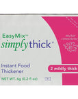 SimplyThick EasyMix | 200 Count of 6g Individual Packets | Gel Thickener for Those with Dysphagia & Swallowing Disorders | Creates an IDDSI Level 2 - Mildly Thick (Nectar Consistency)