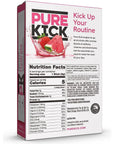 Pure Kick Hydration Singles To Go Drink Mix Strawberry Watermelon 6 CT Pack of 8