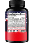 TIGERCRAFT Vitamins for Men - Made in USA - with Horny Goat Weed, Tongkat Ali & Saw Palmetto - 60 Caplets