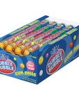 Dubble Bubble Gumball Tubes in Assorted Fruit Flavors 12 Gumballs Per Tube Pack of 24