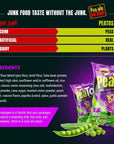 PeaTos® - the Craveworthy upgrade to America's favorite snacks - PeaTos Classic Onion Rings in 3 oz. Bags (4 pack) full of “JUNK FOOD” flavor and fun WITHOUT THE JUNK. PeaTos are Pea-Based, Plant-Based, Vegan, Gluten-Free, and Non-GMO.