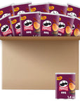 Pringles Potato Crisps Chips, Lunch Snacks, Office and Kids Snacks, Grab N' Go, BBQ (Pack of 12)