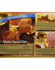 Alpine Spiced Cider Sugar Free Apple Flavored Drink Mix 14oz Box Pack of 6  with Make Your Day Stirrer