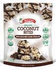 Jennies Organic Coconut Bites with Cacao Nibs 525oz Glten Free NonGMO Peanut Free Kosher