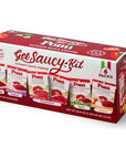 Pomì Get Saucy Ultimate Sauce Starter Kit  6pack Tomato Sauce Kit with Strained Chopped and Crushed Italian Tomatoes